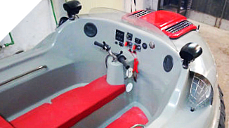 Hovercraft engine monitoring instruments